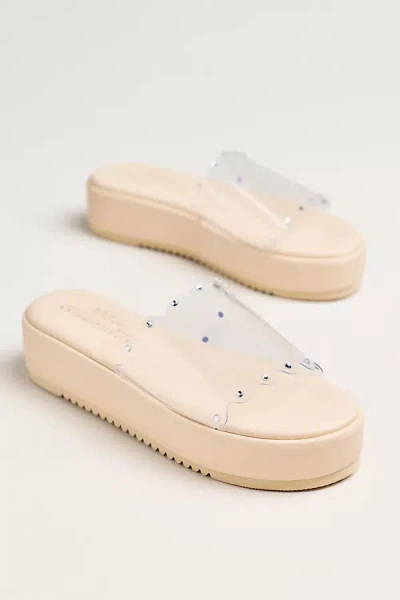 Beach By Matisse Jelly Platform Sandals In Transparent