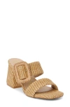 Beach By Matisse Lucy Block Heel Sandal In Cognac