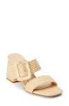 Beach By Matisse Lucy Block Heel Sandal In Natural