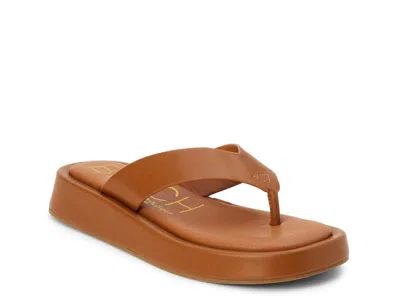 Beach By Matisse Mallorca Wedge Sandal In Brown