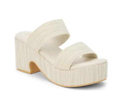 Beach By Matisse Ocean Ave Platform Sandal In White