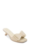 Beach By Matisse Penelope Kitten Heel Slide Sandal In Neutral