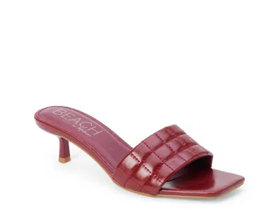 Beach By Matisse Rosanna Sandal In Burgundy