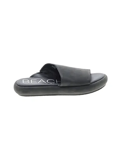 Pre-owned Beach By Matisse Sandals In Black