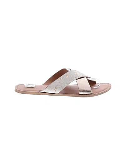 Pre-owned Beach By Matisse Sandals In Silver