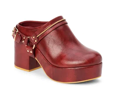 Beach By Matisse Sawyer Platform Clog In Red