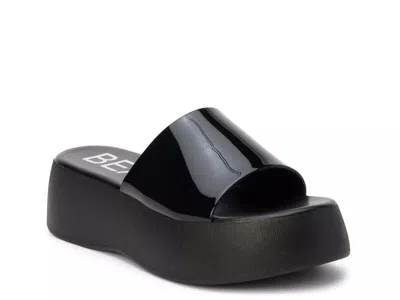 Beach By Matisse Solar Platform Sandal In Black