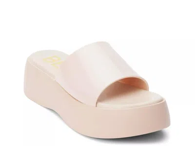 Beach By Matisse Solar Platform Sandal In Neutral