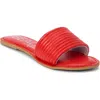 Beach By Matisse Troller Slide Sandal In Red