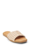 Beach By Matisse Viva Slide Sandal In Natural