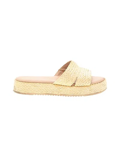 Pre-owned Beach By Matisse Wedges In Gold