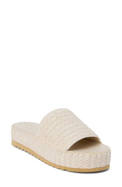Beach By Matisse Women's Del Mar Sandal In Natural Raffia In Multi