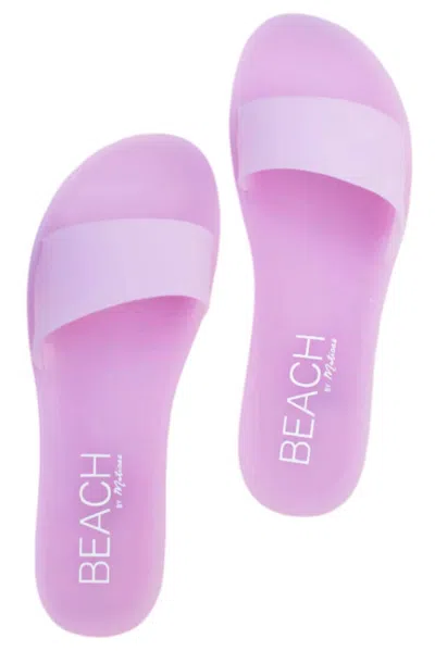 Beach By Matisse Women's Haidyn Jelly Sandals In Light Pink