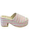 Beach By Matisse Women's Jenny Wedge In Pink