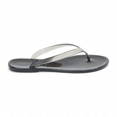 Beach By Matisse Women's Olsen Flip Flop In Black In Grey