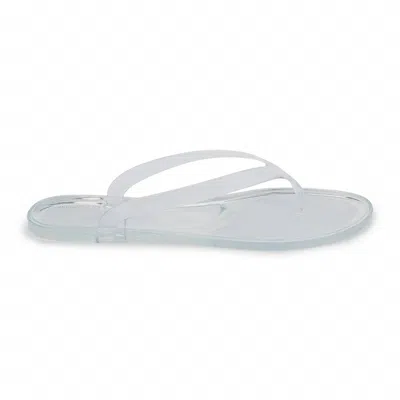 Beach By Matisse Women's Olsen Flip Flop In Clear In White