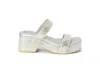 Beach By Matisse Women's Sable Sandal In Silver
