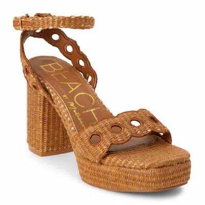 Beach By Matisse Women's Summer Heels In Cognac In Multi
