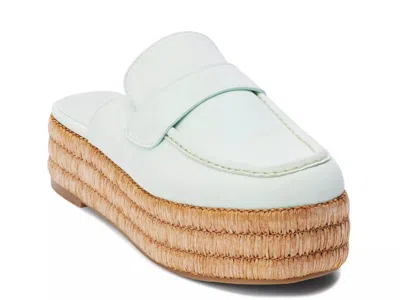 Beach By Matisse Wren Platform Mule In Blue