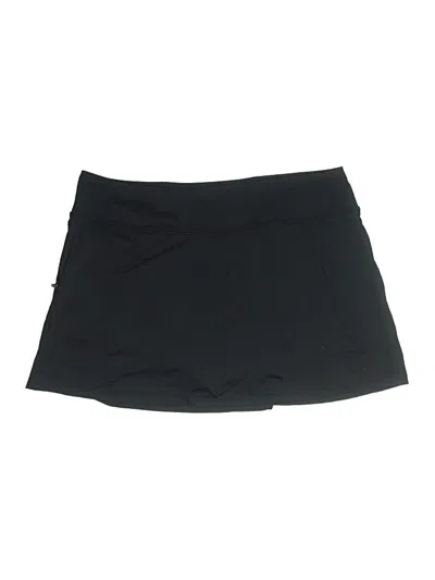 Pre-owned Beach House Active Skort In Black