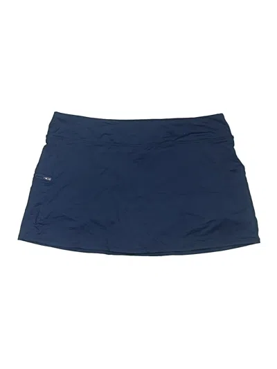 Pre-owned Beach House Casual Skirt In Blue