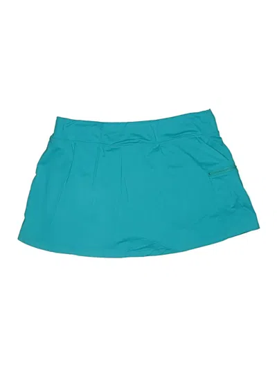 Pre-owned Beach House Casual Skirt In Teal