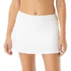 Beach House Emma Swim Skort In White