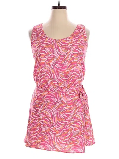 Beach House Romper In Pink
