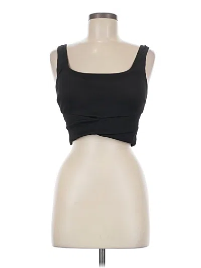 Pre-owned Beach House Tube Top Black Strapless Neckline Tops