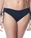 Beach House Women's Hayden Adjustable Side Tie Brief In Black In Black