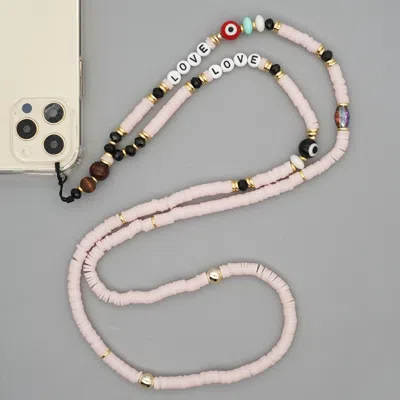 Beach Jewelry White Mobile Phone Charm Long Strap
