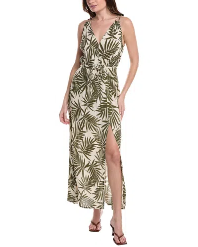 Beach Life Maxi Dress In Green