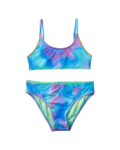 Beach Lingo Kids' 2pc Rem Cup Bra & Hipster Bottom In Blue