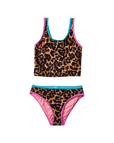 Beach Lingo 2pc Rem Cup Tankini And Hipster Bottom In Black