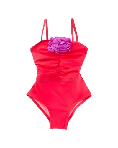 Beach Lingo Rose One-piece In Red