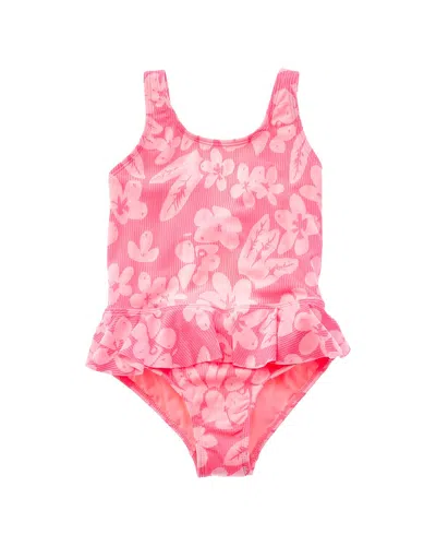 Beach Lingo Kids' Rue Skirt One-piece In Pink