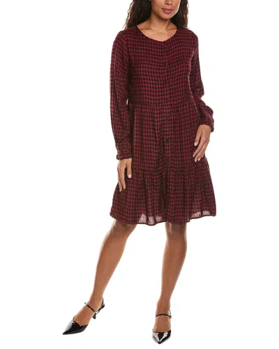 Beach Lunch Lounge Beachlunchlounge Hailey Shirtdress In Red