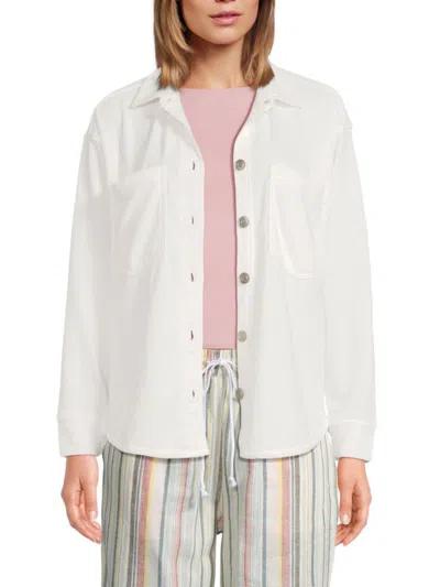 Beach Lunch Lounge Women's Tabitha Long Sleeve Shirt In Timeless