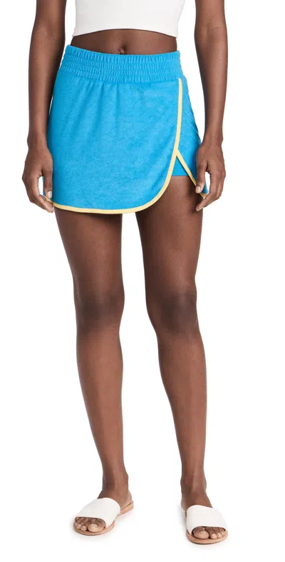 Beach Riot Abigail Skort Caribbean Blue