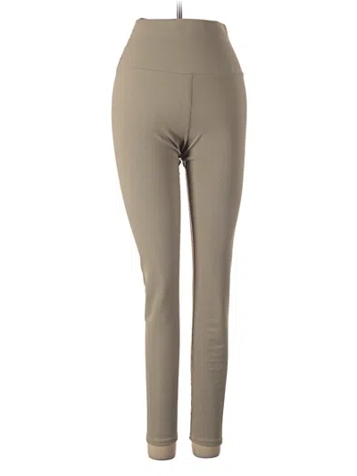 Pre-owned Beach Riot Active Pants In Tan