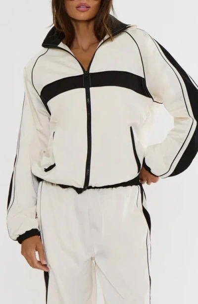 Beach Riot Adair Track Jacket In White