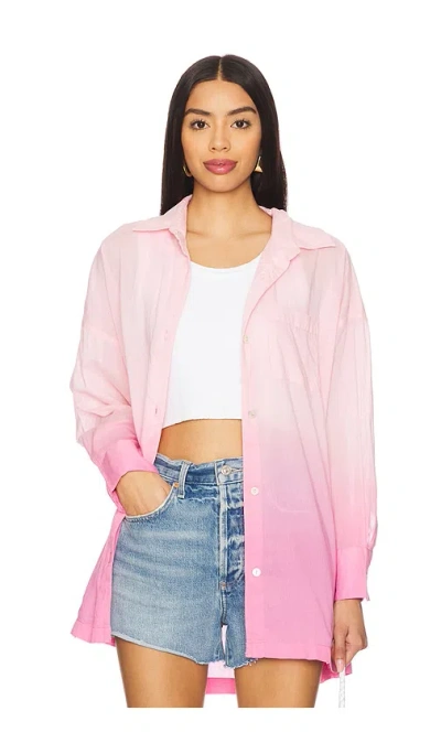 Beach Riot Alexa Top In Pink Sands Horizon