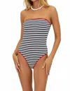 Beach Riot Amber Striped One-piece Swimsuit In Multi