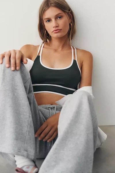 Beach Riot Anari Sports Bra In Green
