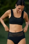 Beach Riot Andy Bikini Top In Black