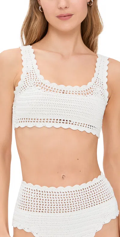 BEACH RIOT ANDY TOP WHITE
