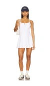 Beach Riot Ari Dress In White Waffle