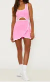 Beach Riot Astrid Dress In Prism Pink In Multi