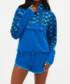 Beach Riot Atticus Moisture Wicking Pullover Jacket In Multi