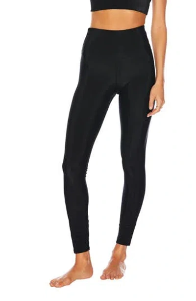 Beach Riot Ayla Rib Leggings In Black